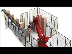 Acciaio industriale Acciaio metallico Recinzione reticolare Saldato Robot Recinzione di sicurezza 1.8M