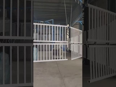 Portale in acciaio tubolare di design europeo 10FT