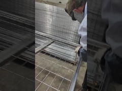 Recinzione galvanizzata a legame a catena 6x12 Pannello temporaneo di recinzione per costruzioni