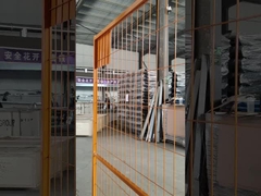 Sicurezza Verde PVC Recinzione Temporanea Esterno Recinzione di Sicurezza Galvanizzata
