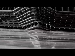 Sicurezza a curva galvanizzata ad alta velocità 358 Recinzione Pvc Recinzione anti-arrampicata con spigolo