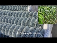 Fence di fili di diamanti elettro galvanizzati da 2 pollici