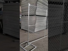 Recinzione temporanea in metallo