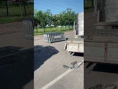 Barriera temporanea per il controllo della folla in acciaio inossidabile 304 da 1,2*2M