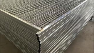 Soluzione per recinzione costiera Pannello in rete rivestito in PVC antiruggine