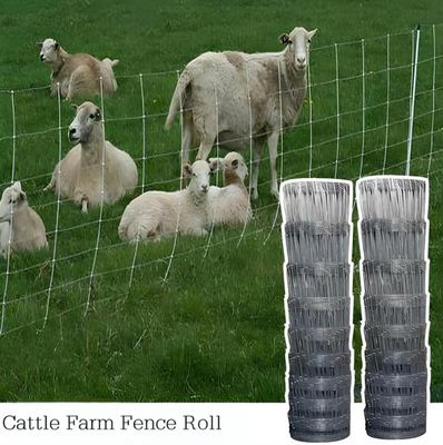 26. 14 Gauge Heavy Duty Galvanized Cattle Fence Netting Keep Your Yard Livestock Safe and Secure with Heavy Duty Fencing