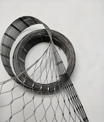 Flexible Light Drop Anti Theft Safety Wire Mesh Stainless Steel Rope Net Bag