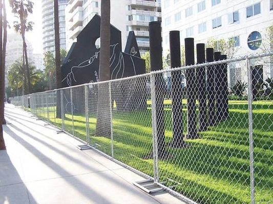 2.1x2.4m Pannelli di recinzione temporanea per la costruzione Galvanizzati Facile da assemblare Australia Standard