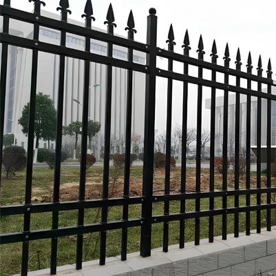 OEM ODM Design Fence di sicurezza in acciaio tubolare galvanizzato