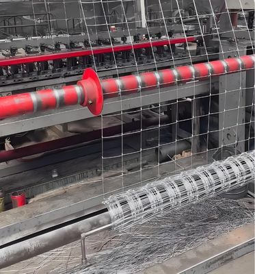 Recinzione agricola Veld zincata ad alta resistenza, altezza 1,5 m, distanza tra i fili 20 cm