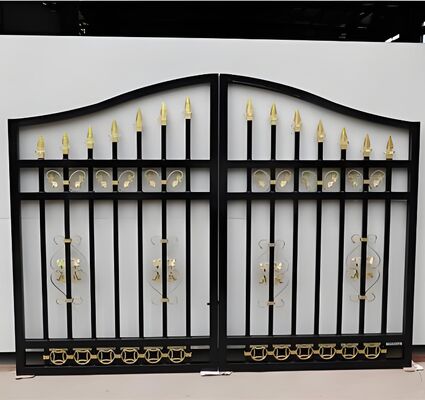 High Strength Galvanized Tubular Steel Fence Anti-Rust Security Fencing