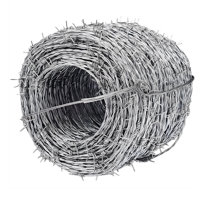 BTO-22 Razor Barbed Wire Coil with 14 Gauge Core Wire and Hot Dipped Galvanized Coating for Security Fencing